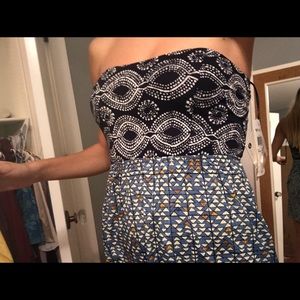 BRAND NEW ROXY STRAPLESS DRESS